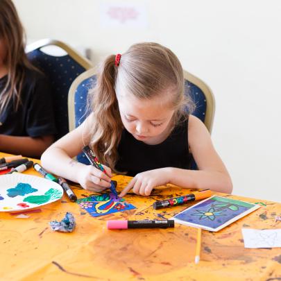 Arts Summer Scheme Colouring